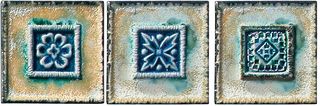 Pastorelli Marmi antichi вставка Formella Set Incas 10*10
