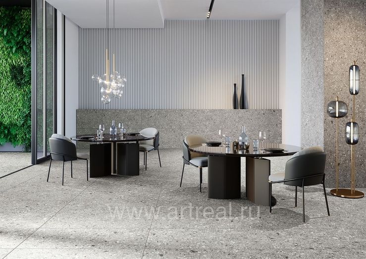 Керамогранит Tuscania Ceppo di Gre в интерьере