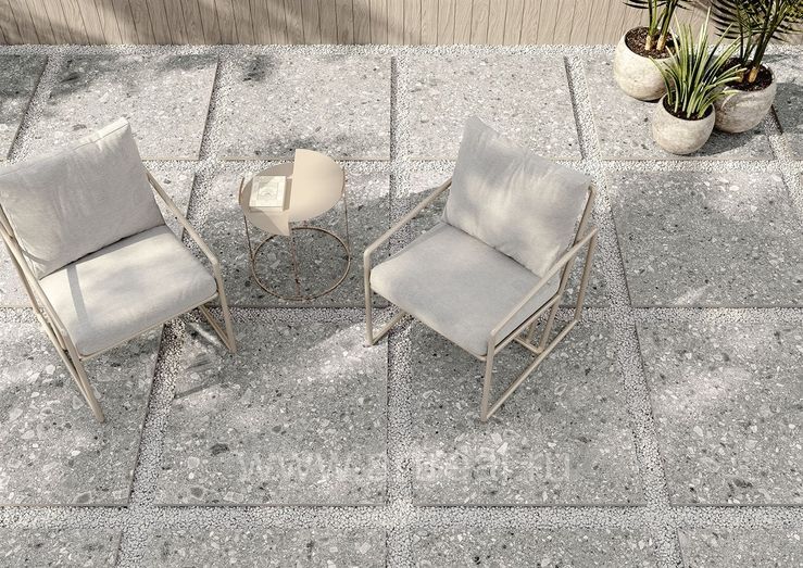 Керамогранит Tuscania Ceppo di Gre в интерьере