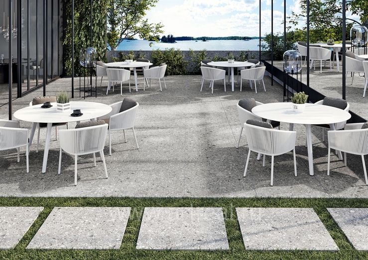 Керамогранит Tuscania Ceppo di Gre в интерьере