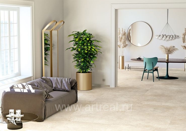 Керамогранит Tuscania Colosseo в интерьере