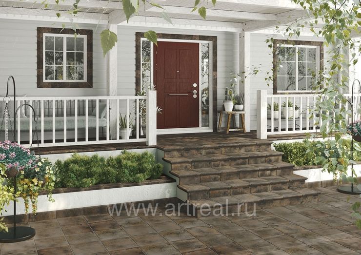 Клинкер Gresmanc Etna в интерьере