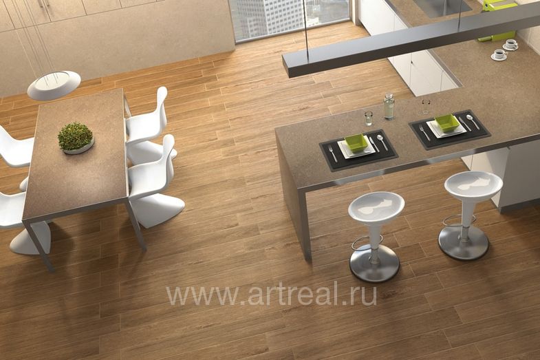 Керамогранит Coverlam Wood в интерьере