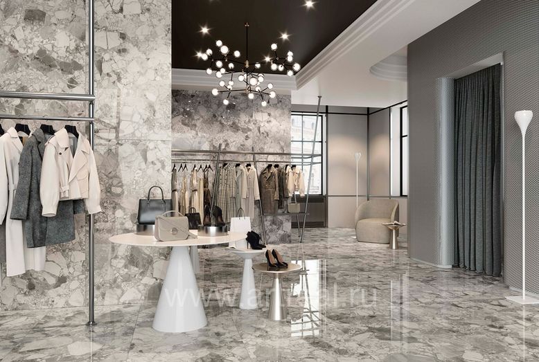 Atlas Concorde Russia Forte dei Marmi Керамогранит Atlas Concorde Russia Forte dei Marmi в интерьере