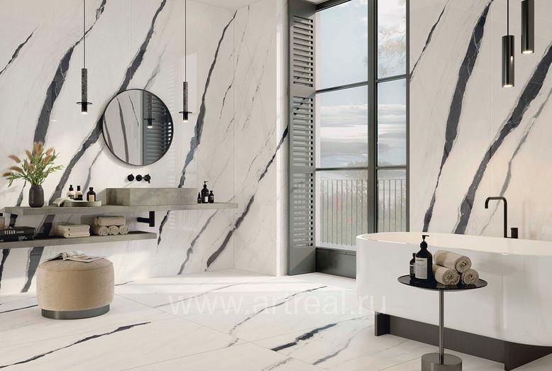 Atlas Concorde Russia Forte dei Marmi Керамогранит Atlas Concorde Russia Forte dei Marmi в интерьере