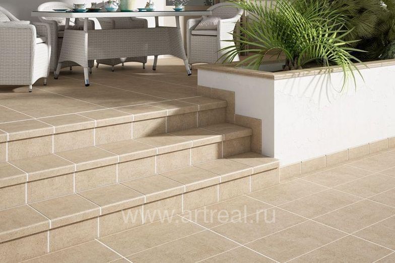 Клинкер Gresmanc Evolution Beige в интерьере