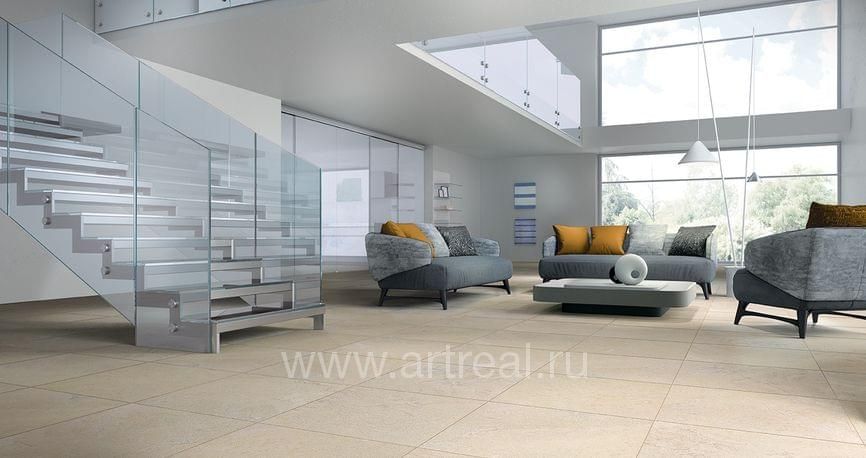 Керамогранит Casalgrande Padana Chalon в интерьере