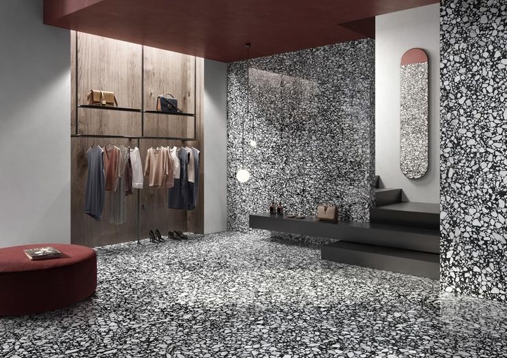 Керамогранит Casalgrande Padana Macro в интерьере