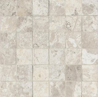 Мозаика White Macromosaico Anticato Satin 30*30