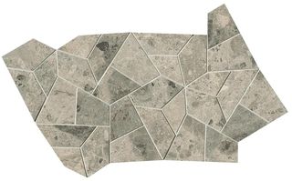 Мозаика Grey Fly Mosaico Satin 25*41.5