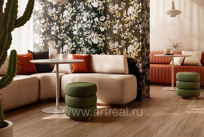 Керамогранит Sant Agostino Sunwood в интерьере