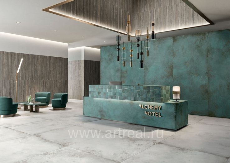 Керамогранит Caesar Alchemy в интерьере