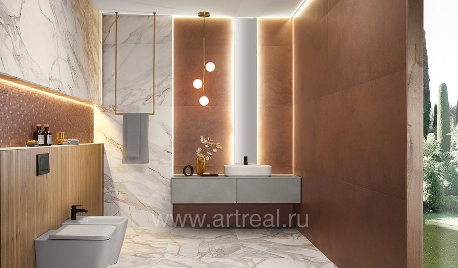 Керамогранит Fap Roma Stone Gp в интерьере