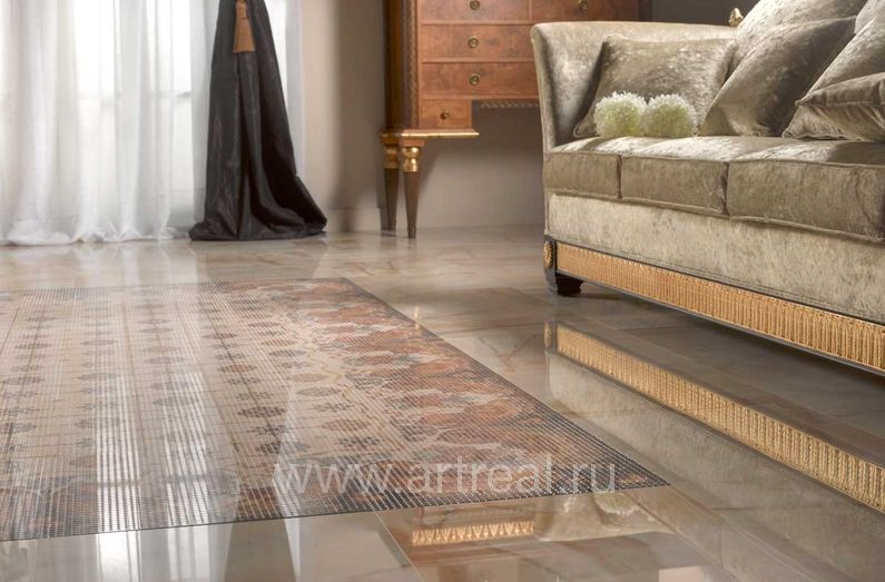 Museum Auris Керамогранит Museum Auris в интерьере