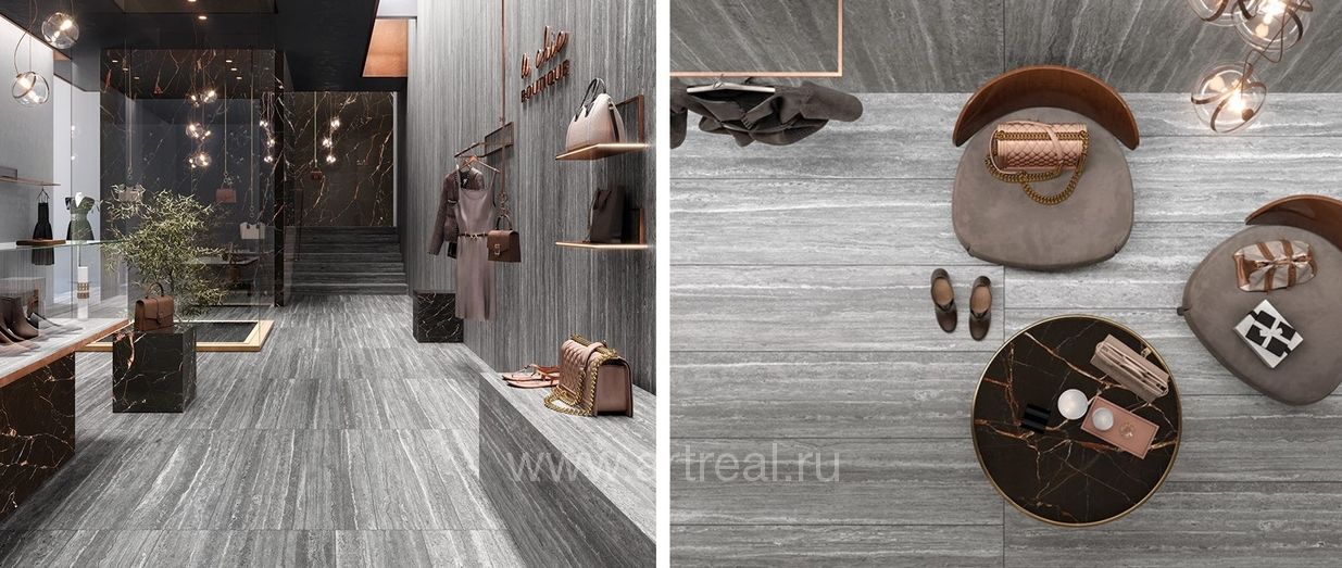 Керамогранит Mirage Elysian в интерьере