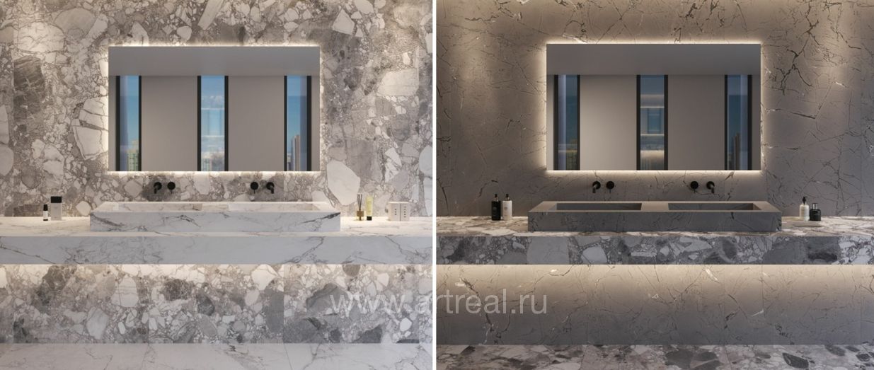 Керамогранит Museum Sublime в интерьере