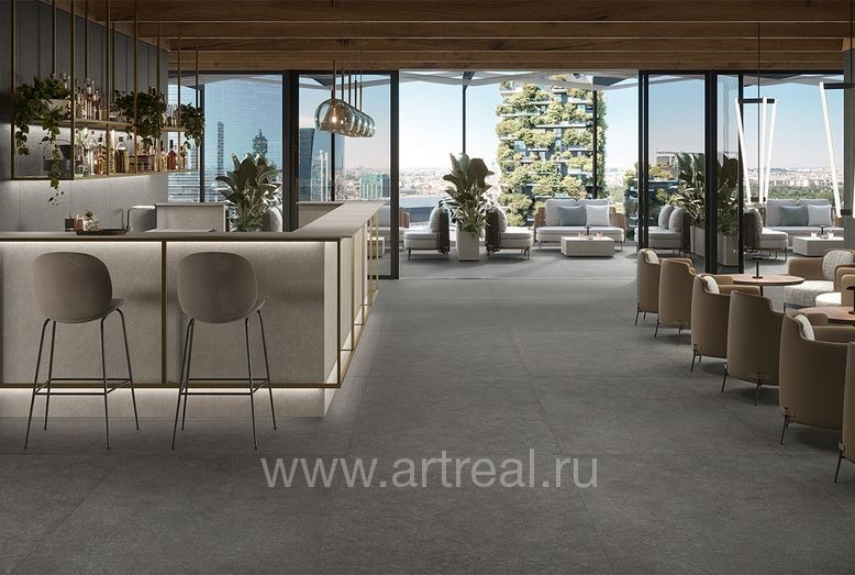 Керамогранит Atlas Concorde Boost Mineral в интерьере