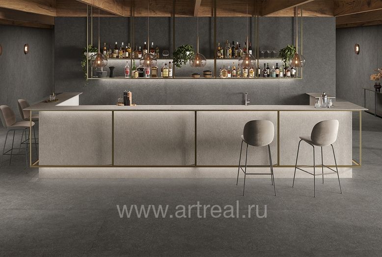 Керамогранит Atlas Concorde Boost Mineral в интерьере