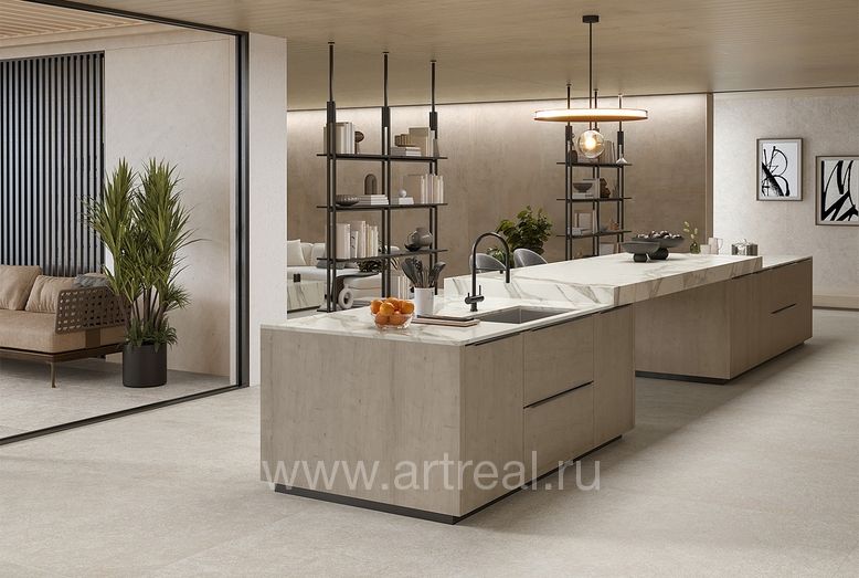 Керамогранит Atlas Concorde Boost Mineral в интерьере