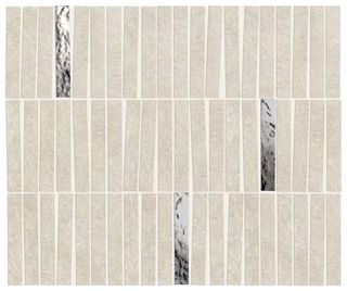 Мозаика White Mosaico Domino Lux 35*29.2