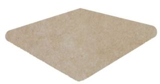 Gres de Aragon Capri угловая ступень Beige Esquina Redondeado 33*33