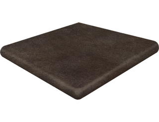 Gres de Aragon Capri угловая ступень Chocolate Esquina Redondeado 33*33