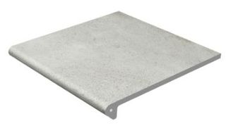 Gres de Aragon Urban фронтальная ступень Gris Peldano Redondeado 33*29.7