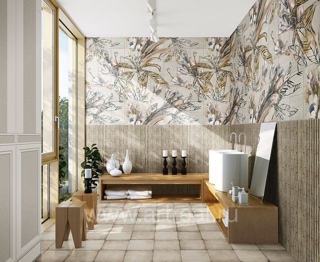 Mainzu Bamboo Керамическая плитка Mainzu Bamboo в интерьере