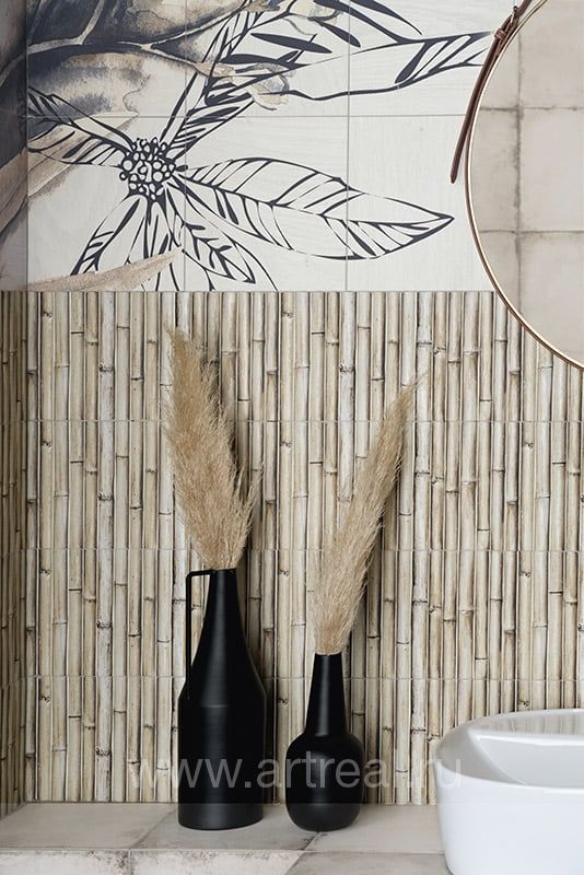 Керамическая плитка Mainzu Bamboo в интерьере