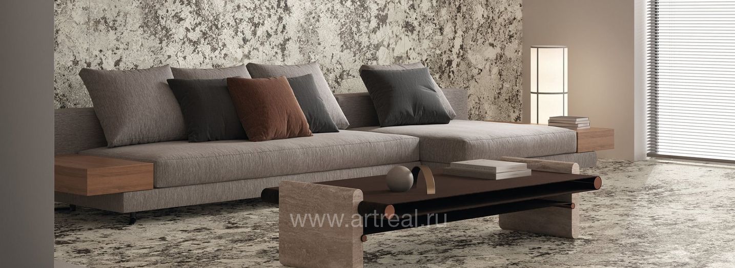 Керамогранит Maxfine Graniti в интерьере