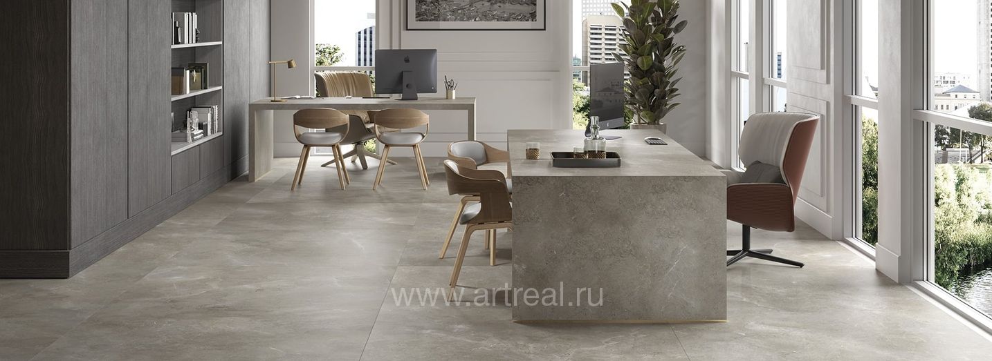 Керамогранит Maxfine Art Stone в интерьере