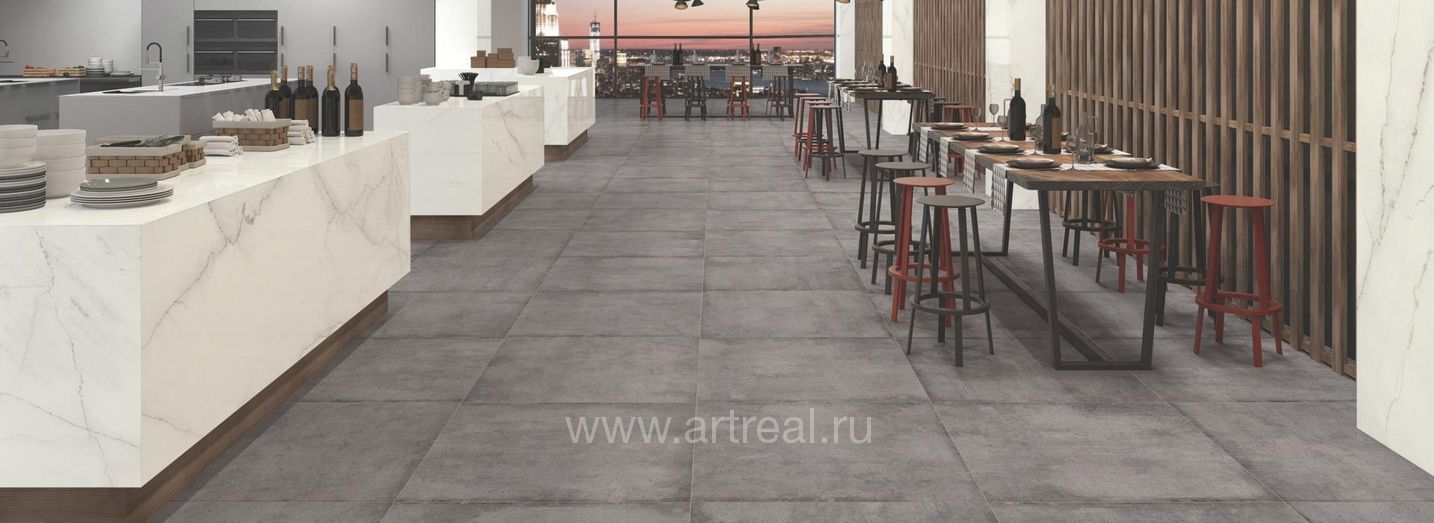Maxfine Citystone Керамогранит Maxfine Citystone в интерьере