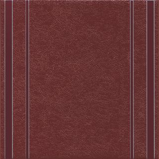 Kerama Marazzi Барберино декор Декор Барберино 1 бордо глянцевый 20*20*6.9