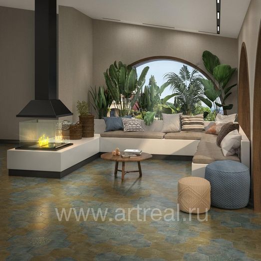 Kerama Marazzi Гроссето Керамогранит Kerama Marazzi Гроссето в интерьере