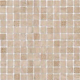Kerama Marazzi Риальто Антика декор Декор Риальто Антика 2 Мозаичный Бежевый Матовый 30*30*9