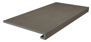 Kerama Marazzi Про Чементо фронтальная ступень Ступень Клееная Про Чементо Коричневый Тёмный Матовый 33*60*9