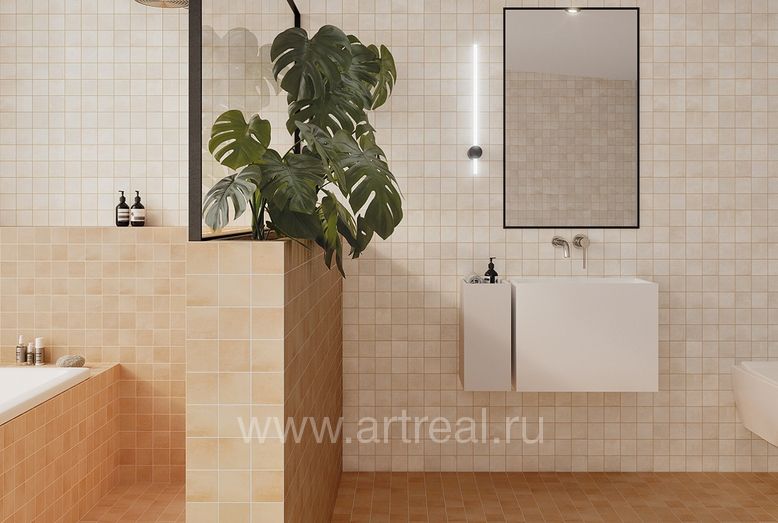 Керамогранит Wow Raster в интерьере