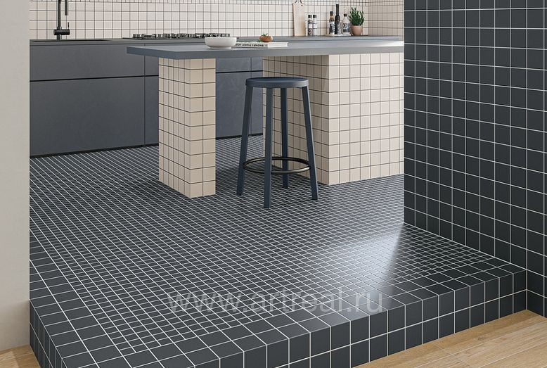 Керамогранит Wow Raster в интерьере