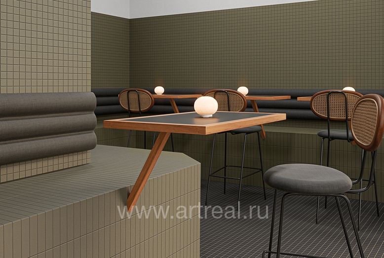 Керамогранит Wow Raster в интерьере