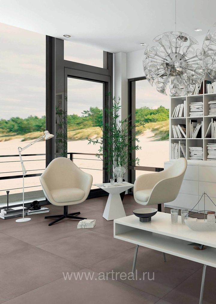 Керамогранит Dado Ceramica Basic в интерьере