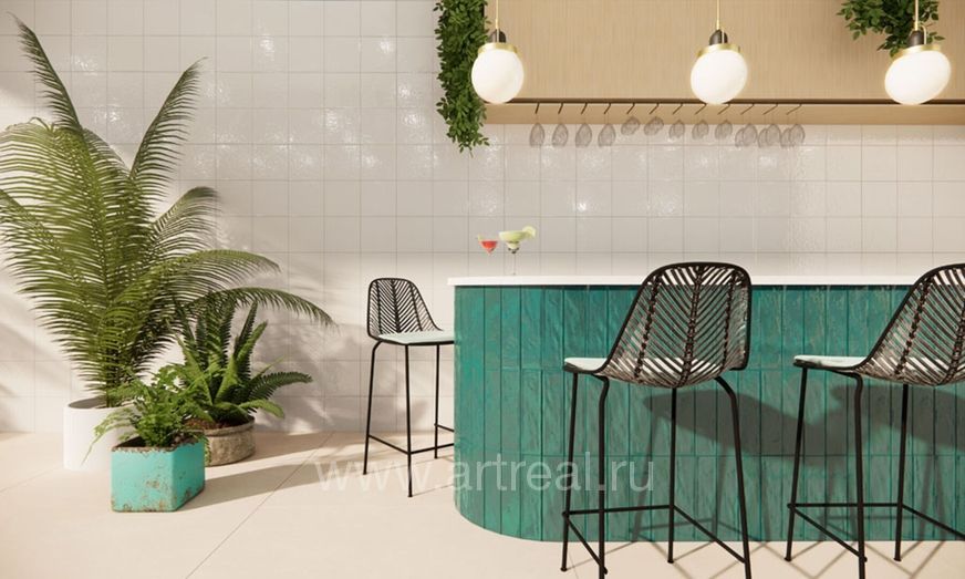 Керамическая плитка Prissmacer Rain в интерьере