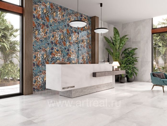 Fanal Hydra 9090 Керамогранит Fanal Hydra 9090 в интерьере