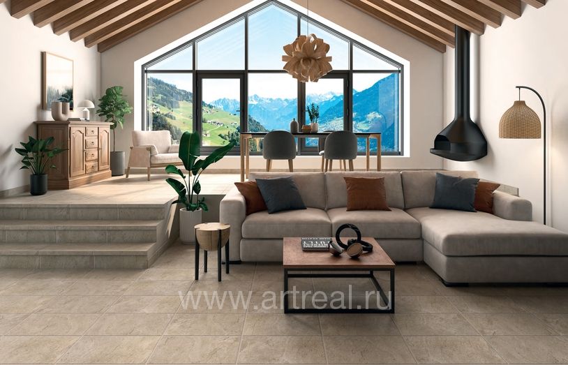 Клинкер Gres de Aragon Tatra в интерьере