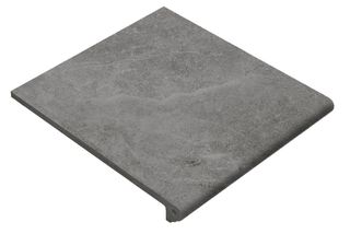 Gres de Aragon Petra клинкер Peldano Redondo Antracita 33*30*14