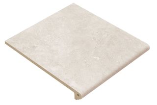 Gres de Aragon Petra клинкер Peldaño Redondo Crema Ant. 30*33*14
