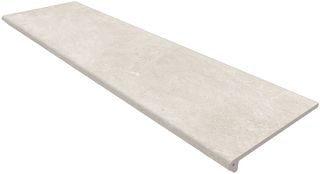 Gres de Aragon Petra клинкер Peldano Redondo Crema Liso 30*120*14