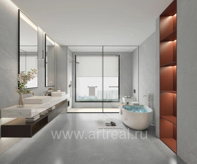 Monalisa Marbles 5.5 Керамогранит Monalisa Marbles 5.5 в интерьере