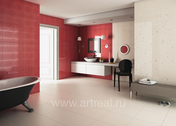 Керамическая плитка Roca Ceramica Opera в интерьере