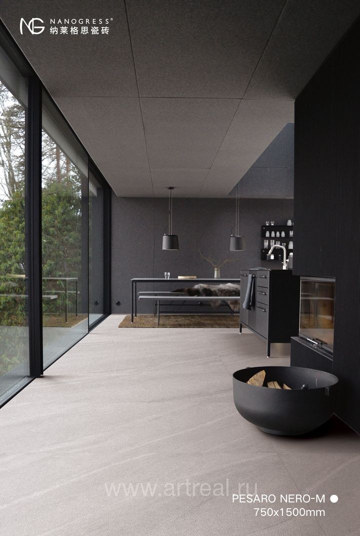 Nanogress Pesaro Керамогранит Nanogress Pesaro в интерьере