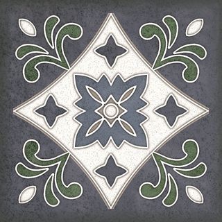 Kerlife Russia Smalto настенная плитка Smalto Decor 3 Blu 15*15*7